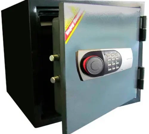 Wilson Safe Fire Safe 119EN Electronic Lock - 16-1/2"W x 16"D x 14-1/4"H, Gray