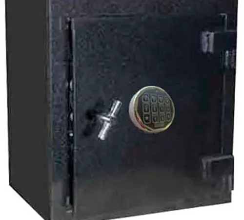 Wilson Safe B Rate Safe B2020SR Electronic Lock - 23"W x 20-1/2"D x 20-1/2"H, Gray