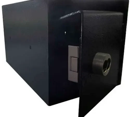 Wilson Safe Depository Safe MS2KLGIC-N Key and Core Lock - 10"W x 6"D x 6"H, Black