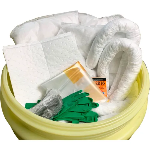 Spilfyter® Oil Only Overpack Drum Spill Kit, 95 Gallon Capacity