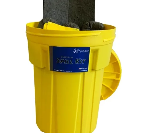 Spilfyter Universal Overpack Drum Spill Kit, 30 Gallon Capacity