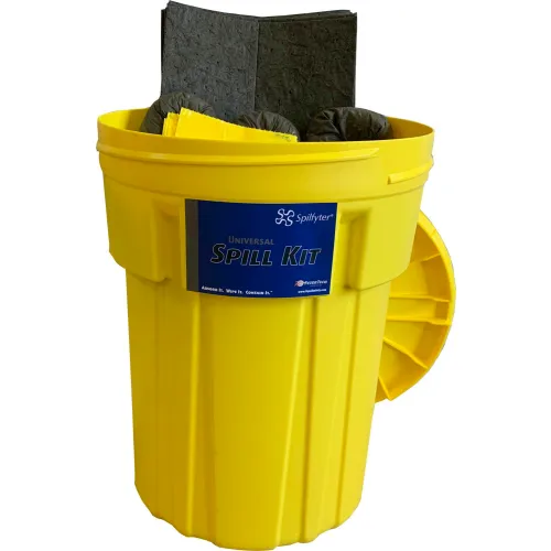 Spilfyter Universal Overpack Drum Spill Kit, 30 Gallon Capacity