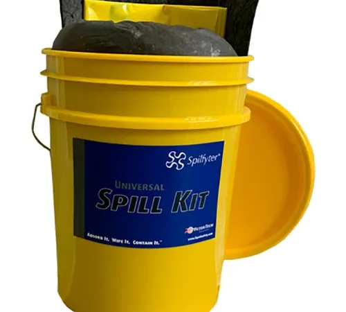 Spilfyter Universal Bucket Spill Kit, 5 Gallon Capacity