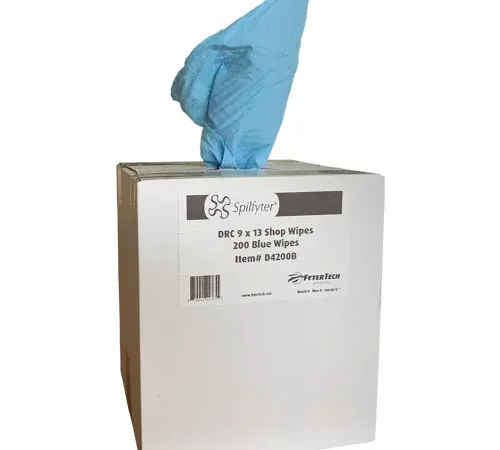 Spilfyter? Grab & Go? Universal Wiper Roll, 9"W x 13"L, Blue