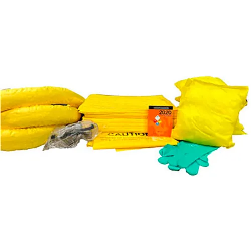 Spilfyter HazMat Dash Spill Kit Refill For 30 Gallon Capacity Wheeled Bin