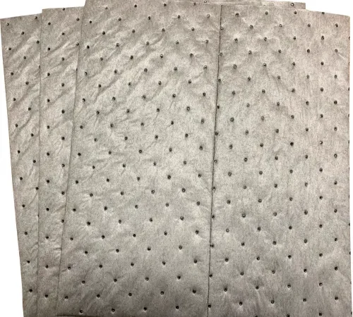 Spilfyter? Universal Three-Ply Pad, Heavy Weight, 16"W x 18"L, Gray, 100/Pack
