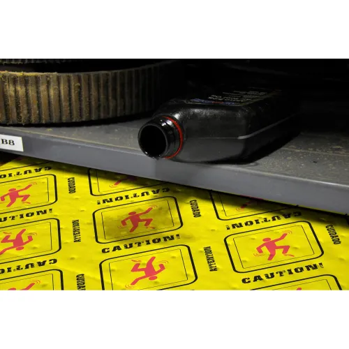 Spilfyter Universal Pad, Premium Weight, 16"W x 18"L, Hi-Vis Yellow, 100/Pack - Image 2