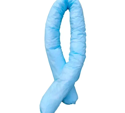 Spilfyter? Oil Only Socks, 3"W x 4'L, Blue, 40/Pack
