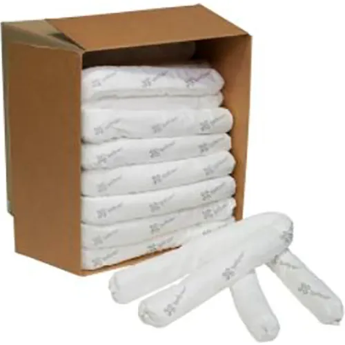 Spilfyter Oil Only Socks, 3"W x 4'L, White, 40/Pack - Image 2