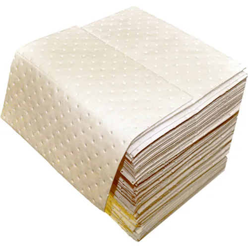 Sustayn Biodegradable Oil Only Pad, Heavy Weight, 16"W x 18"L, White, 100/Pack