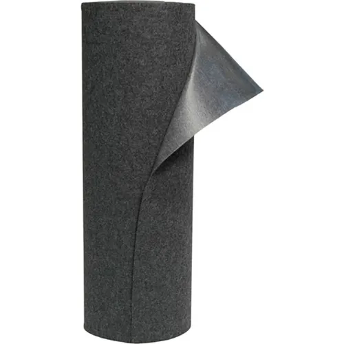 Spilfyter Universal Traction Mat, Medium Weight, 34"W x 100'L, Gray