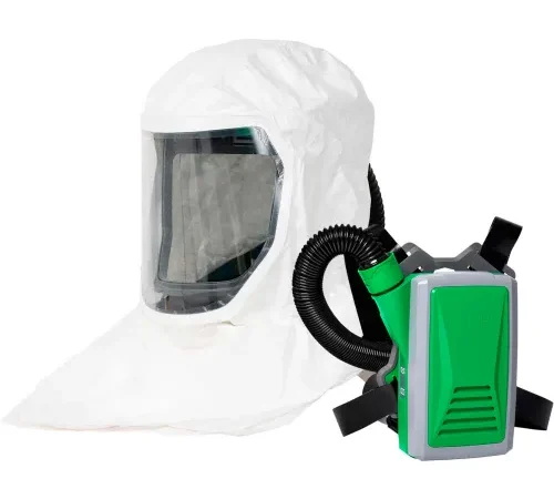 RPB T-Link, T-Link Bump Cap, Tychem 4000 Hood, HX5 Backpack PAPR