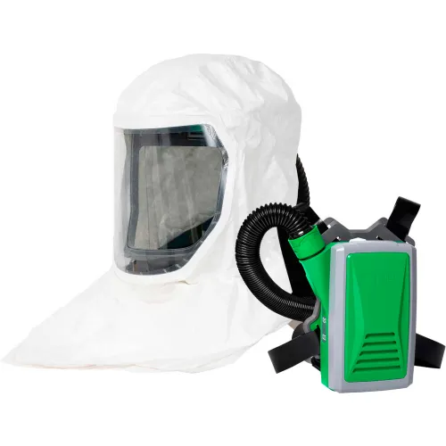 RPB T-Link, T-Link Bump Cap, Tychem 4000 Hood, HX5 Backpack PAPR