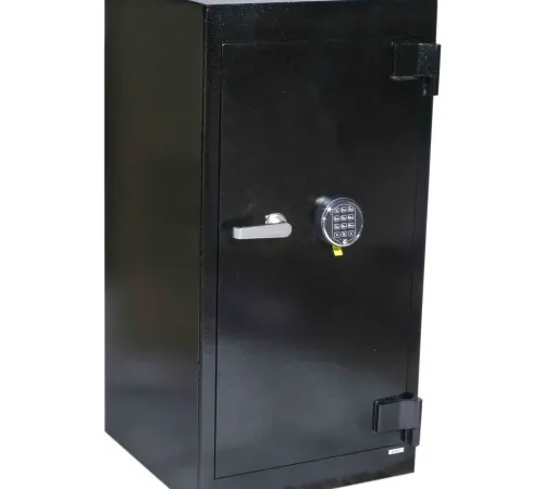 Cennox Security Safe B4020IC-FK1 20-1/2"W x 20"D x 41"H Electronic & Key Lock 6.81 Cu. Ft. Black