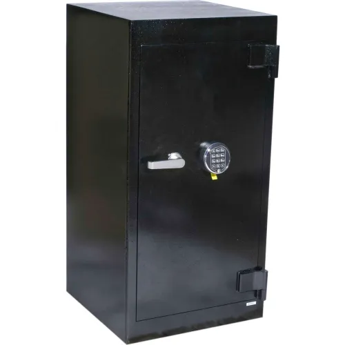 Cennox Security Safe B4020IC-FK1 20-1/2"W x 20"D x 41"H Electronic & Key Lock 6.81 Cu. Ft. Black
