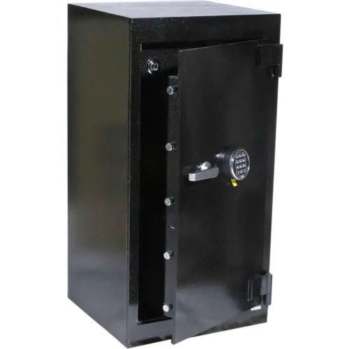 Cennox Security Safe B4020IC-FK1 20-1/2"W x 20"D x 41"H Electronic & Key Lock 6.81 Cu. Ft. Black - Image 2
