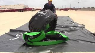UltraTech 8578 Ultra-Containment Berm, Foam Wall, 12' x 16 x 4", Copolymer 2000" - Image 6