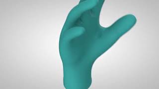 MAPA ® Solo Green 977 Industrial Grade Disposable Nitrile Gloves, Powder-Free, 100/Box, Size 9 - Image 3