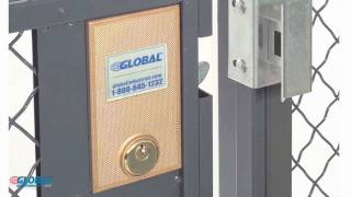 Global Industrial" Wire Mesh Panel, 2'W x 8'H - Image 6